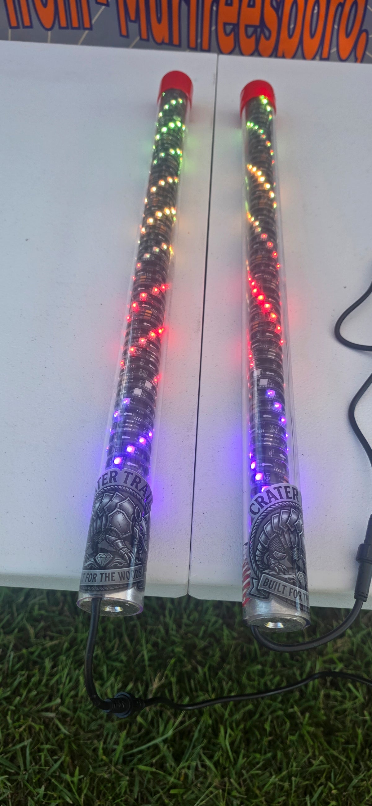 Armor-Dillo Whip Light Set WS LED