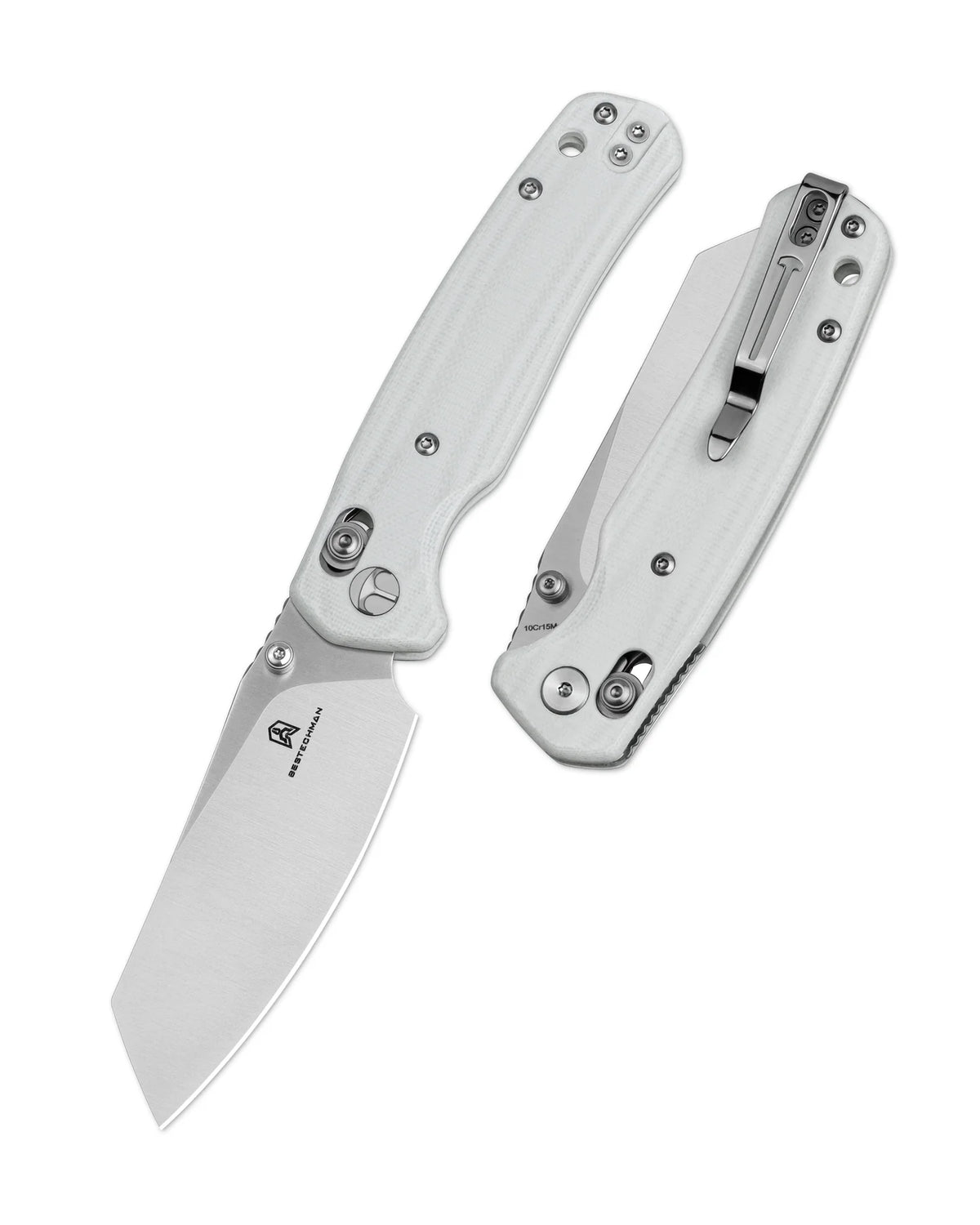 BESTECHMAN CICADA'S WING BMK06L 3.15" 10Cr15Mov Blade, G10 Scales, B-Lock, Folding Knife