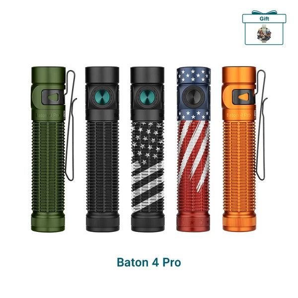 Baton 4 Pro EDC Flashlight - 1600 Lumens USB-C | Olight
