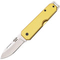 Bear and Son Large Slip Joint Knife Yellow Handles 110YW