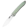 CJRB Ria J1917 12c27 Blade G10 Handle Folding Knives - natural green (J1917-NTG)