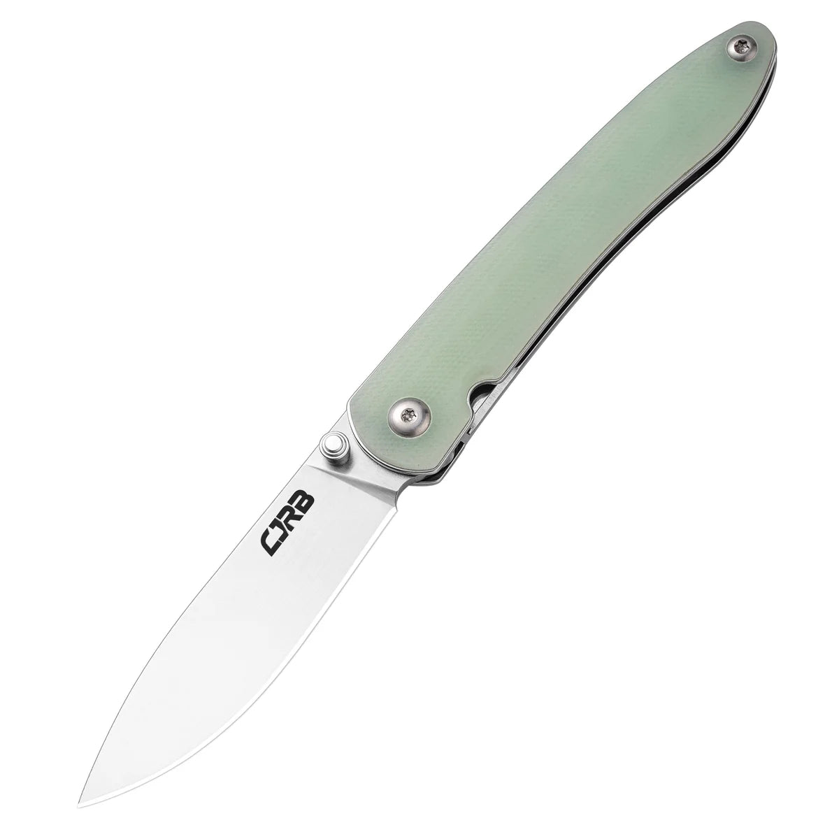 CJRB Ria J1917 12c27 Blade G10 Handle Folding Knives - natural green (J1917-NTG)