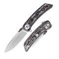 DREAMTECH Knife Folding Knife Micarta Knife D2 Blade Knife D3898
