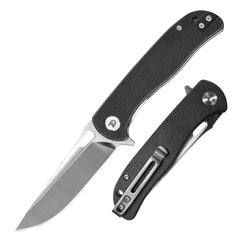 DREAMTECH Knife Folding Knife Micarta Knife D2 Blade Knife D3898