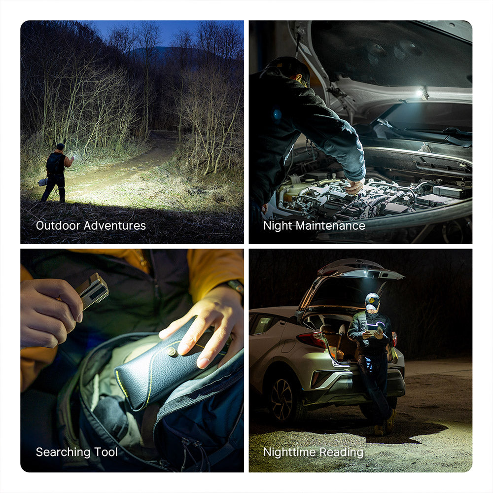 Oclip Ultra Clip-On EDC Light with Flood, Spot, and UV Modes