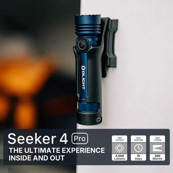 Olight Seeker 4 Pro High Power Flashlight
