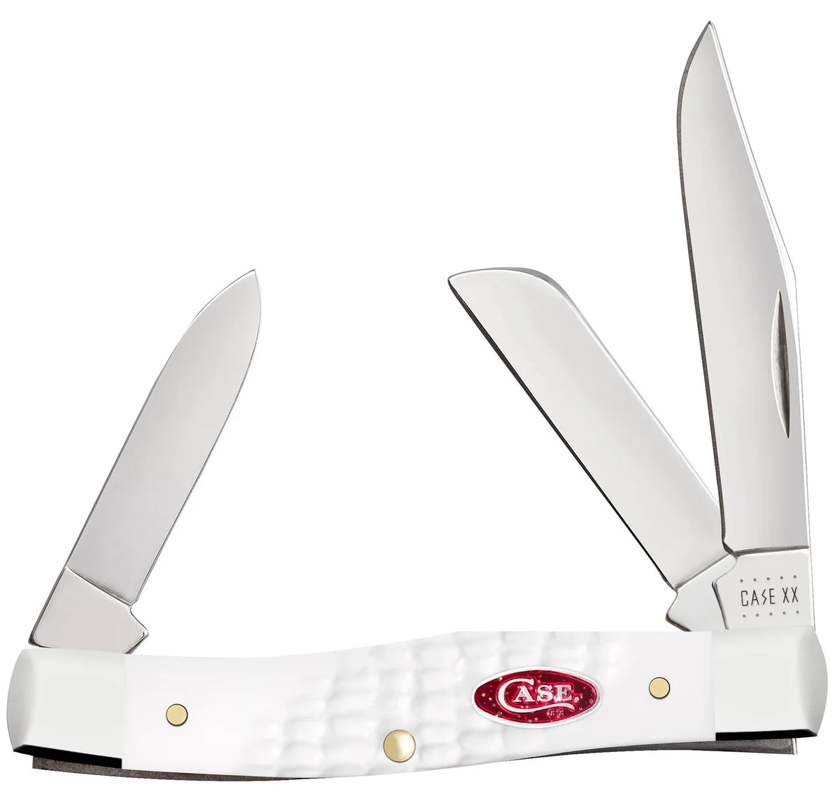 Case SparXX white synthetic Standard Jig Medium stockman 60184