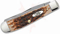 Case Amber Bone Peach Seed Jig Trapper