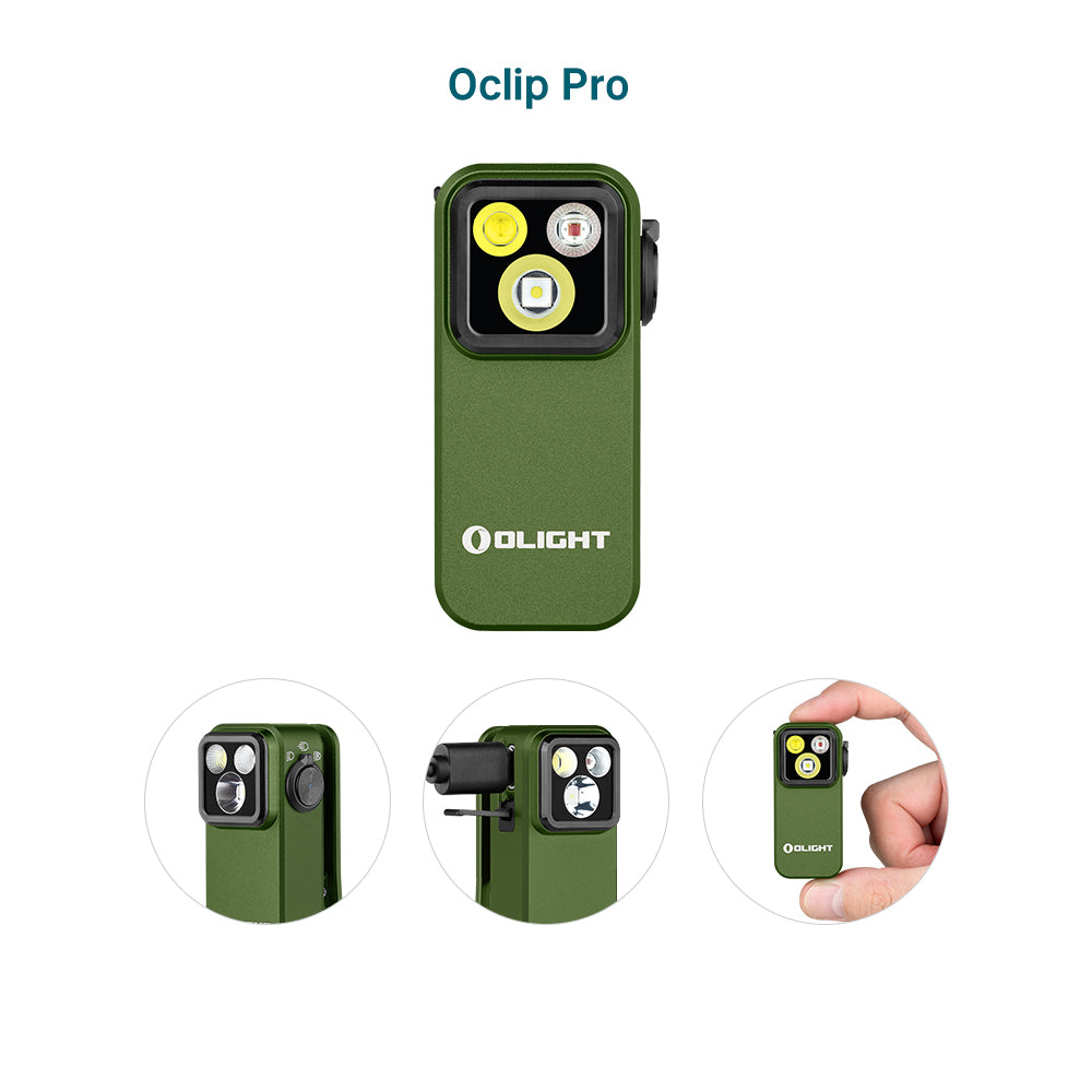 Oclip Pro Multifunctional EDC Clip Flashlight