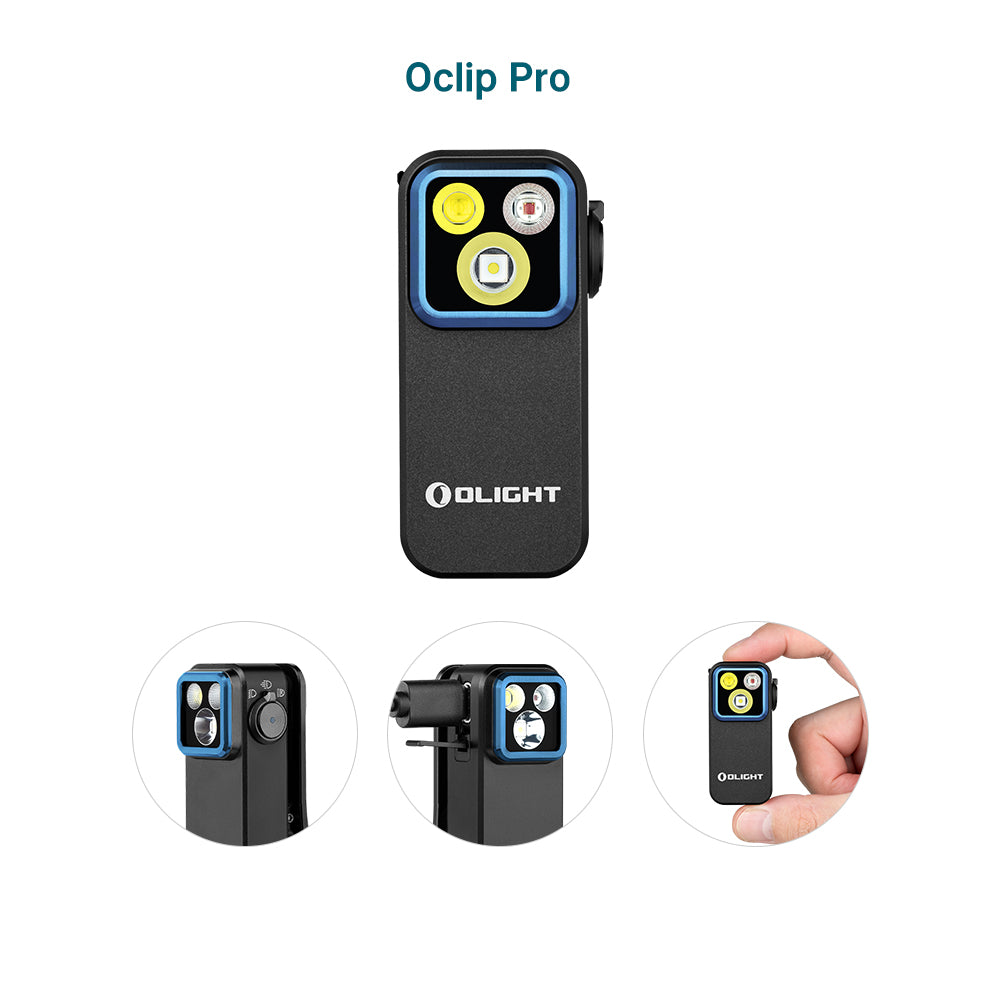 Oclip Pro Multifunctional EDC Clip Flashlight