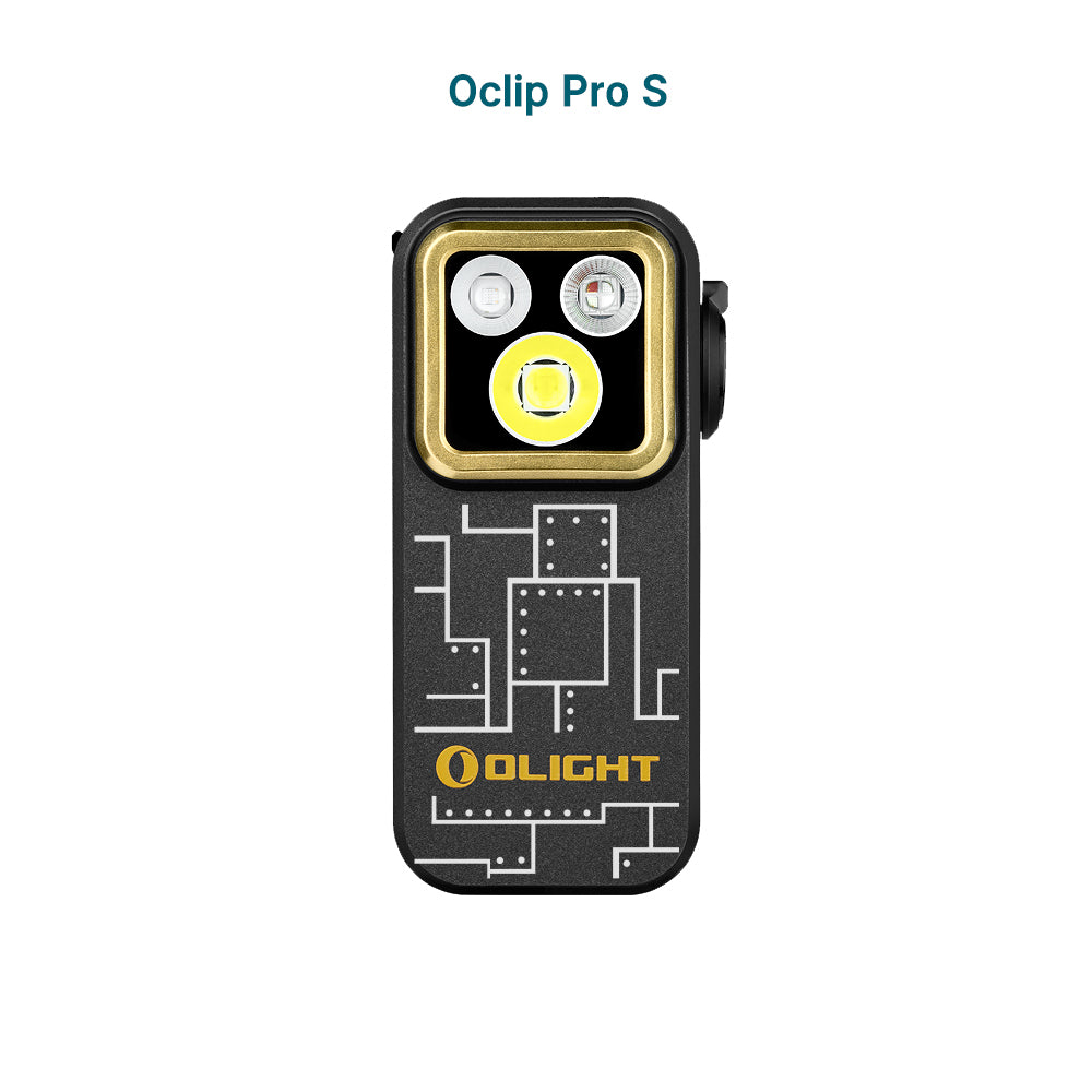 Oclip Pro S  Multifunctional EDC Clip Flashlight