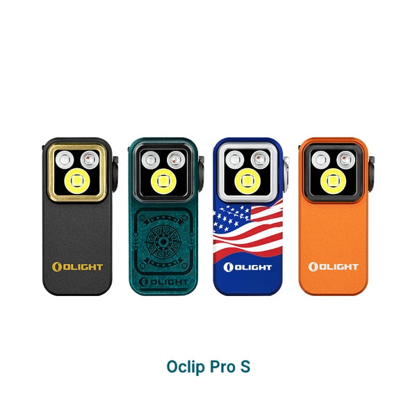 Oclip Pro S  Multifunctional EDC Clip Flashlight