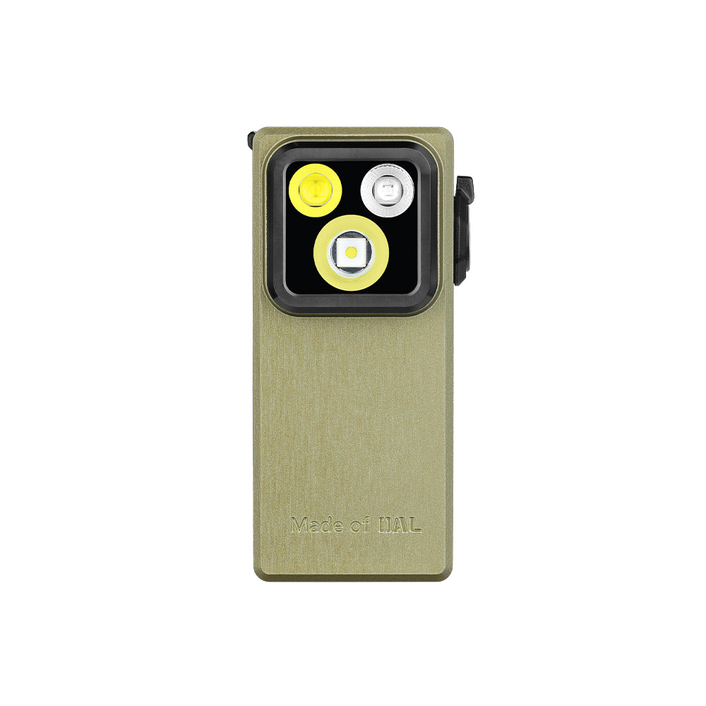 Oclip Ultra Clip-On EDC Light with Flood, Spot, and UV Modes