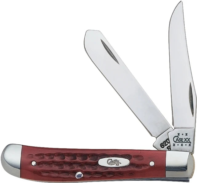 Case Pocket Worn old red bone Corn Cob jig mini trapper 00784