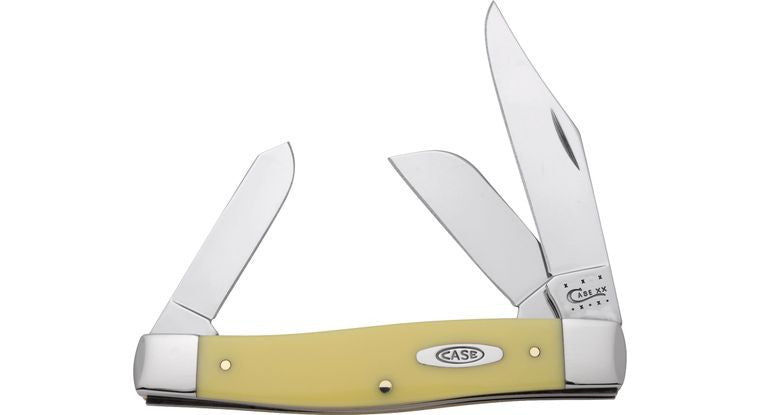 Case Yellow synthetic smooth large stockman 00203